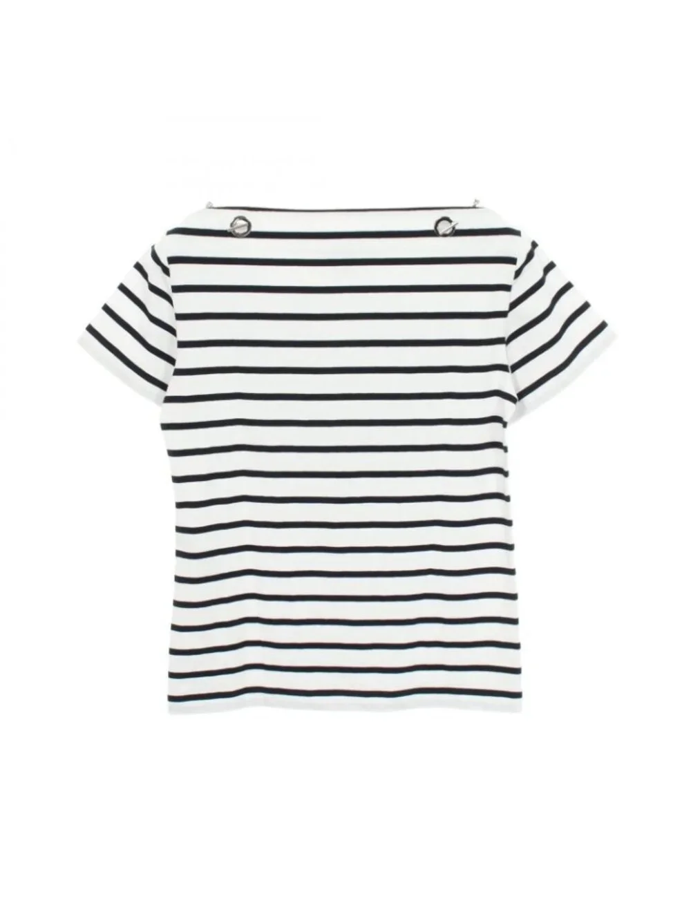 Louis Vuitton Short Sleeve T-Shirt Border with Anchor Chain Kfk Cotton